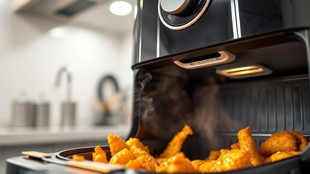 prevent grease smoke buildup