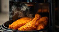 reduce smoke when frying
