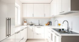 reflective surfaces enhance space