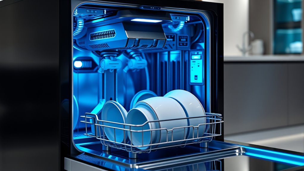 smart efficient quiet dishwasher