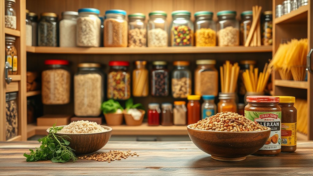 stock pantry for quick meals