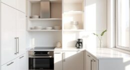 streamlined small kitchen spaces