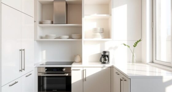 streamlined small kitchen spaces