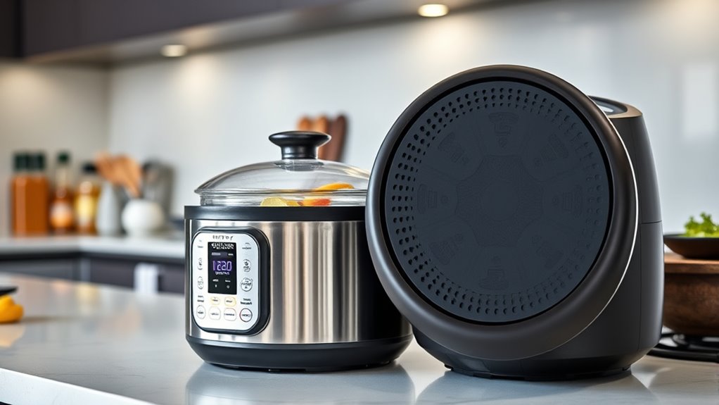 versatile multicooker and air fryer