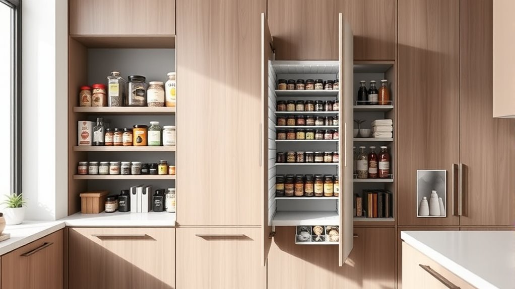 vertical kitchen space optimization