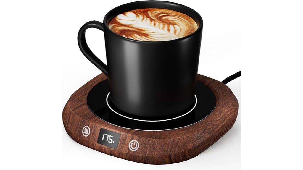 adjustable temperature coffee warmer
