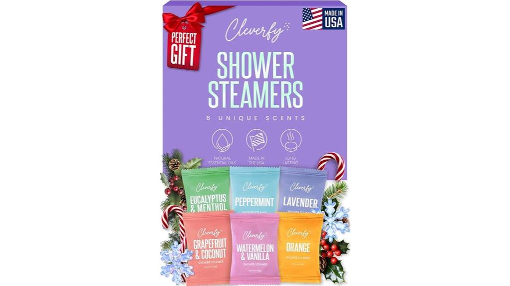 aromatherapy shower steamers set