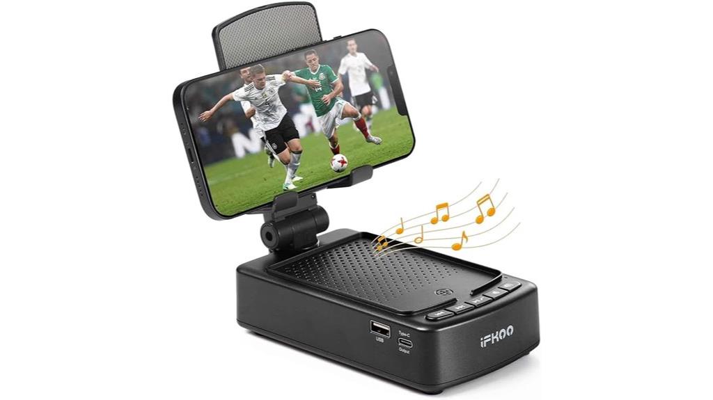 bluetooth phone stand gift