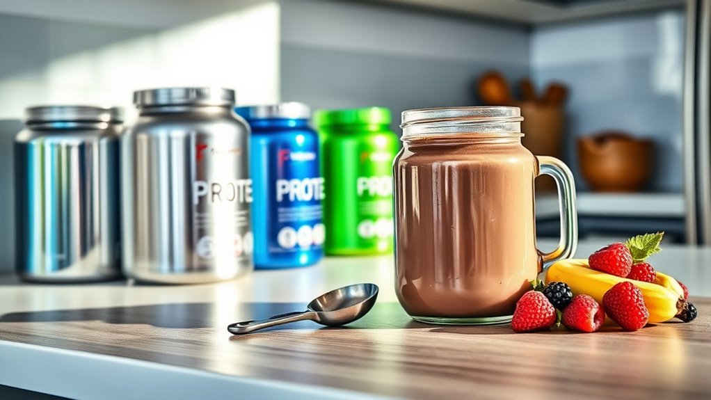 choose quality transparent protein