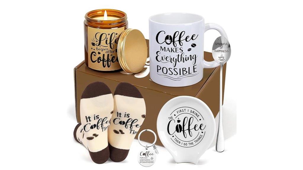 coffee gift set includes