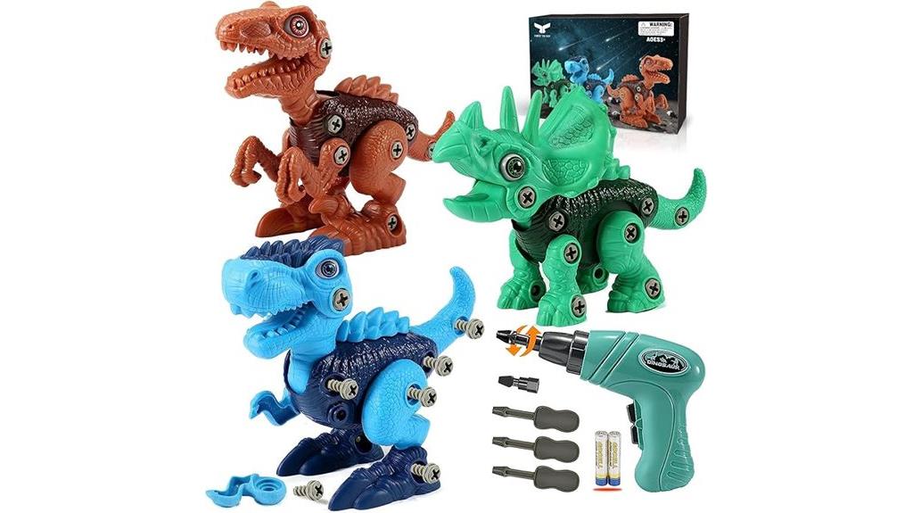dinosaur building electric kit
