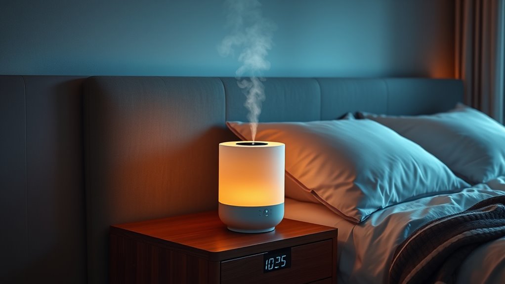 humidifier features for bedrooms