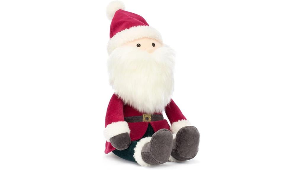 jellycat jolly santa plush