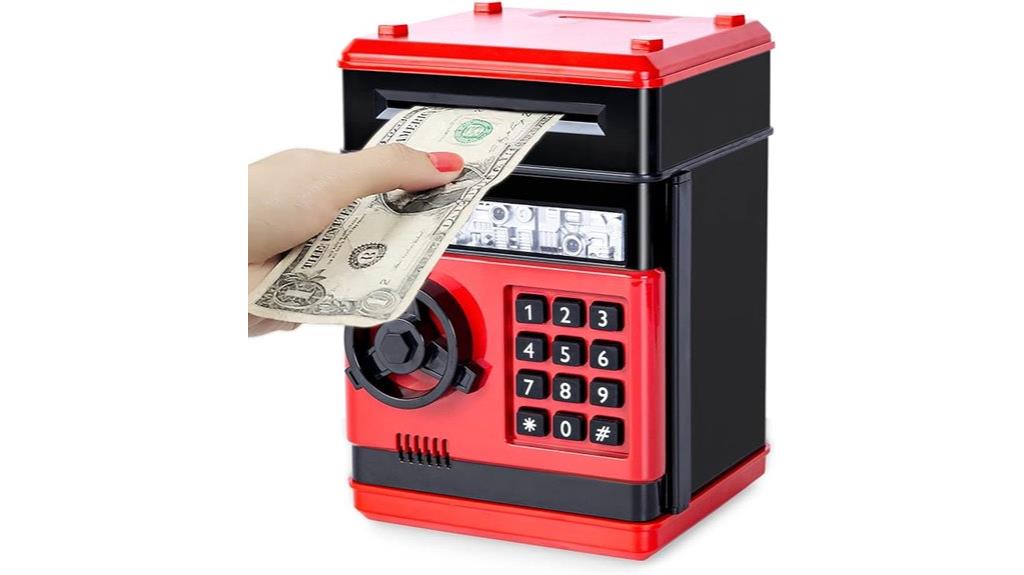 kids piggy bank coin bank