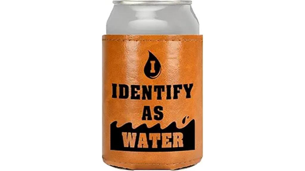 leather cooler for gifts