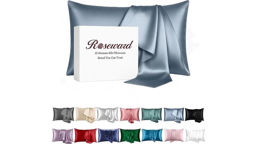 luxury silk pillowcase for beauty