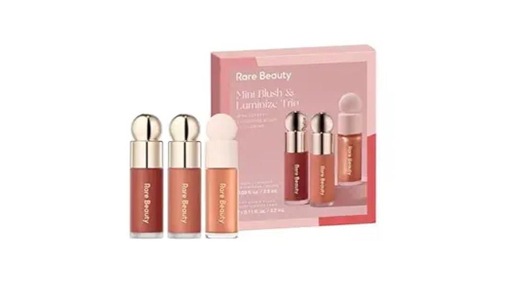 mini blush and luminize
