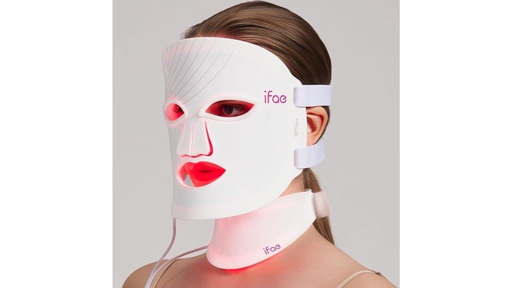 multicolor led face mask