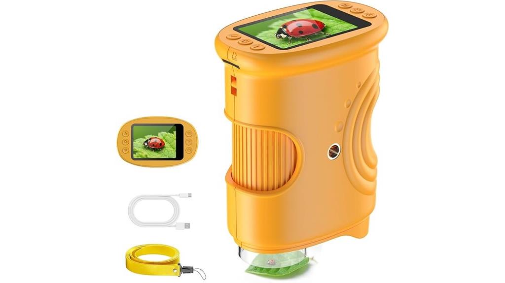powerful portable microscope for kids