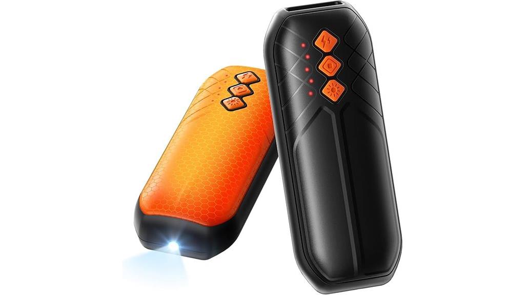 rechargeable hand warmers with smart controls