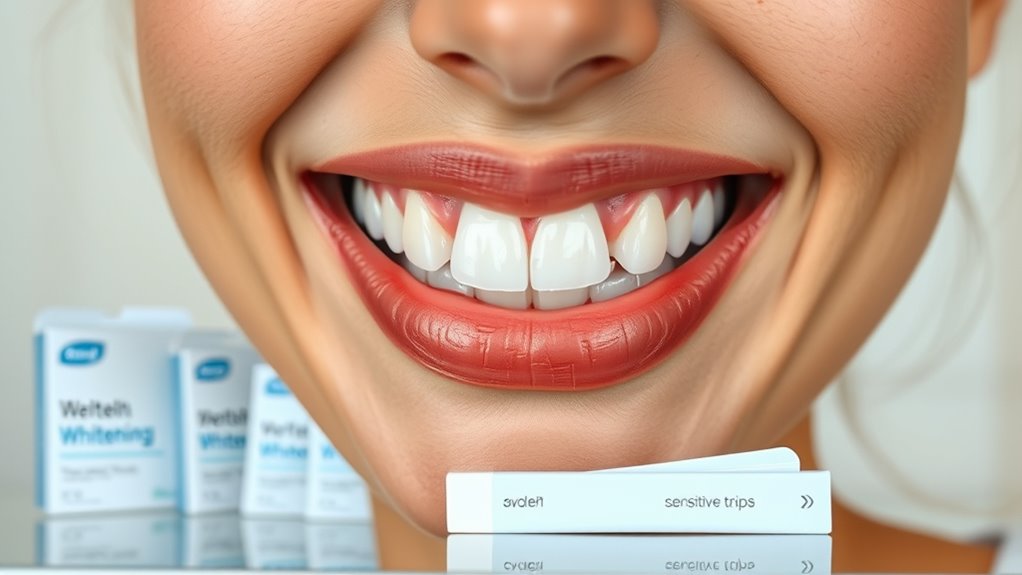 sensitive teeth whitening considerations