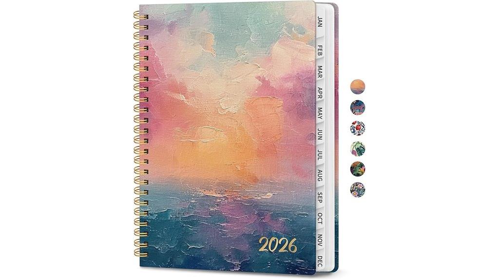 stylish 2026 weekly planner