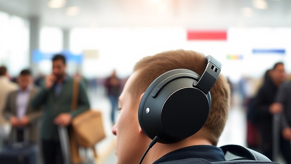 travel noise canceling headphone features