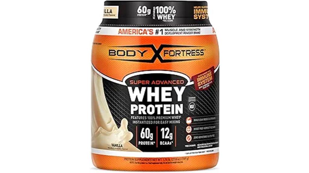 vanilla body fortress powder