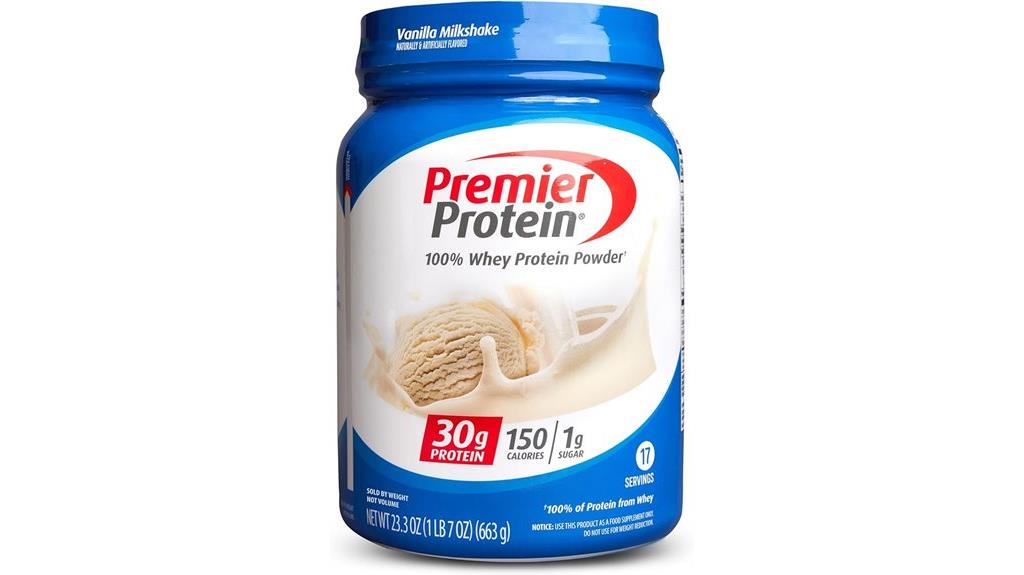 vanilla flavored premier protein
