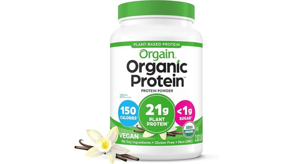 vegan vanilla protein powder
