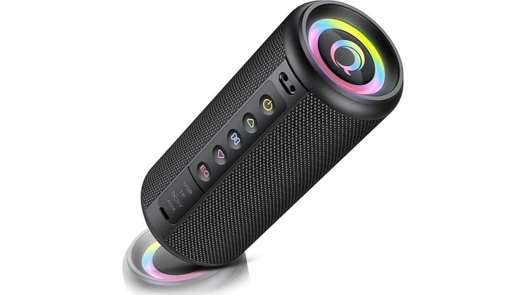 wireless waterproof led speaker