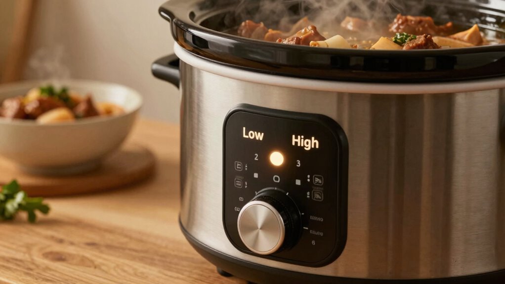 adjust settings based on recipe
