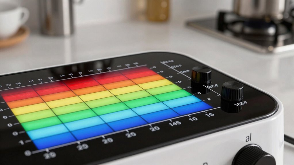 adjust temperature for even drying