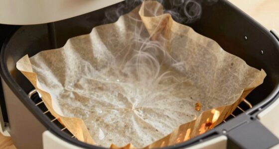 air fryer parchment safety