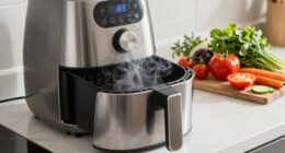 air fryer smoke prevention