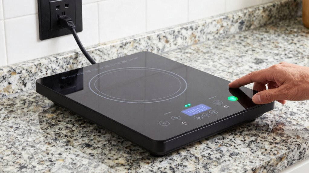 check power cookware settings