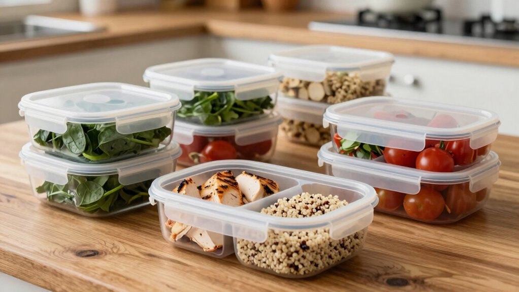 choosing suitable meal prep containers