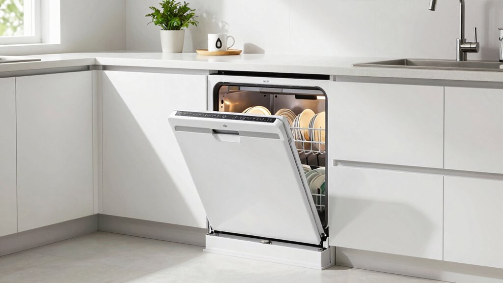 compact efficient dishwasher features
