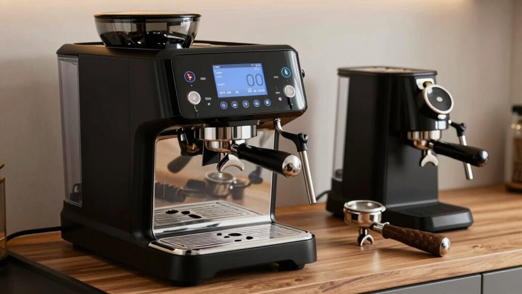 convenient low control coffee brewing