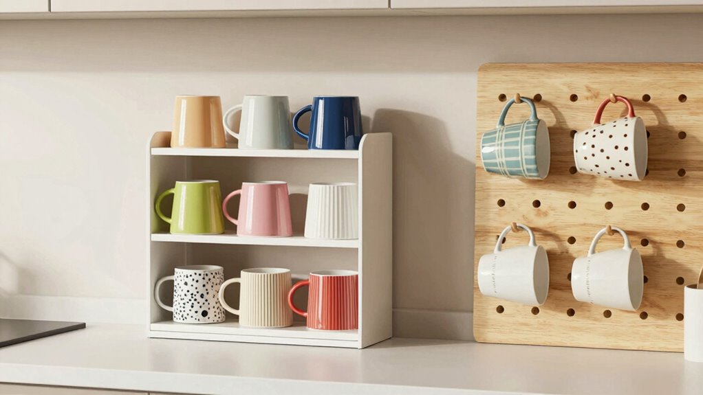 custom mug storage solutions