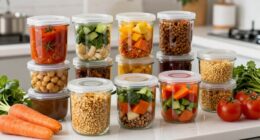 efficient diverse meal prepping