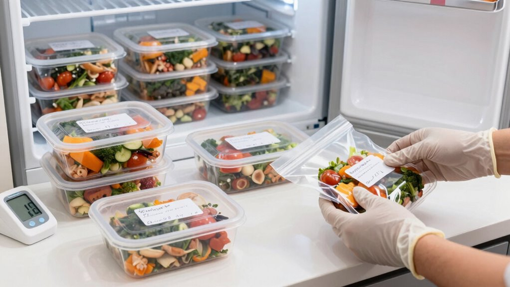 efficient safe relaxing meal prep