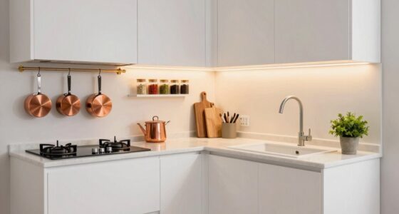 efficient tiny kitchen design
