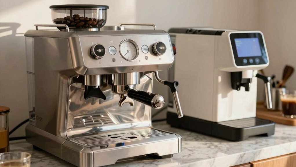 espresso machine cost comparison