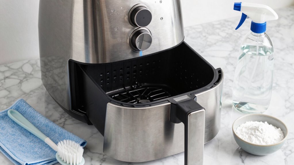 essential air fryer cleaning tools