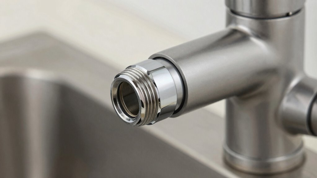 faucet material impacts adapter fit