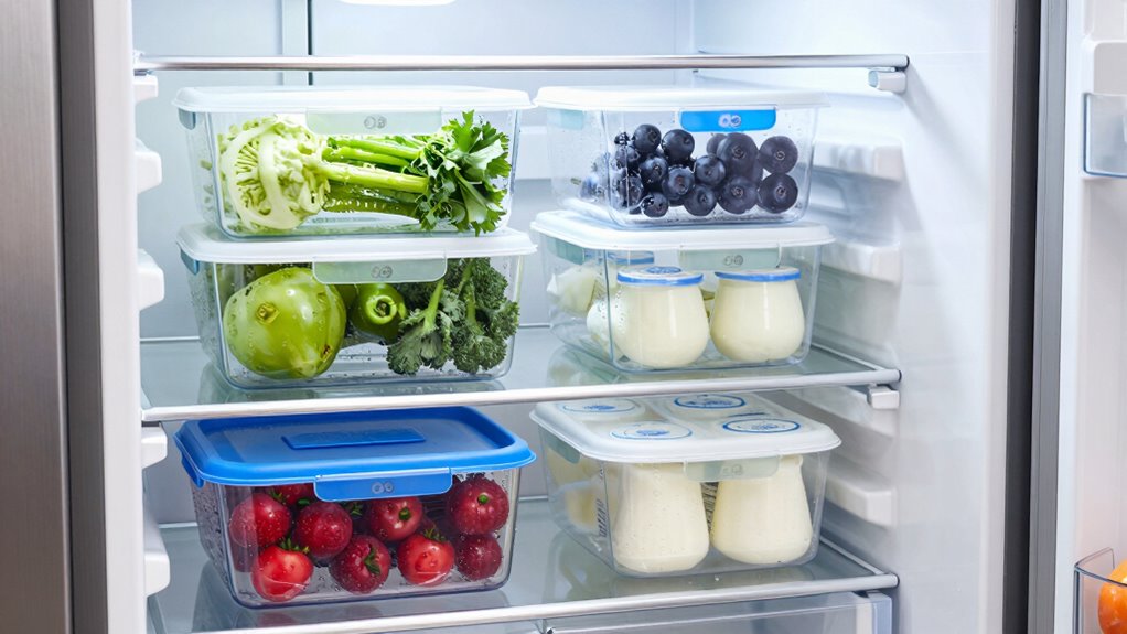 fridge organization minimizes waste
