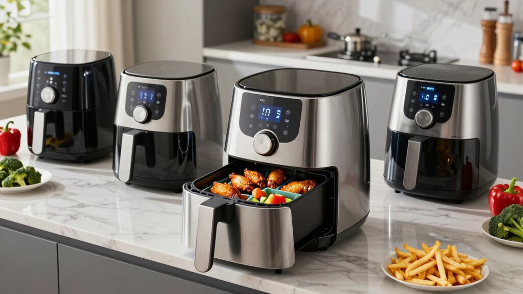 large family air fryers