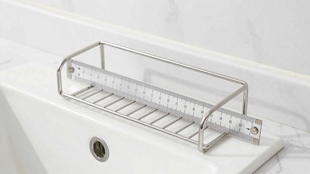 measure sink and space