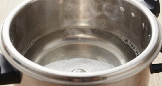 minimum liquid prevents burns